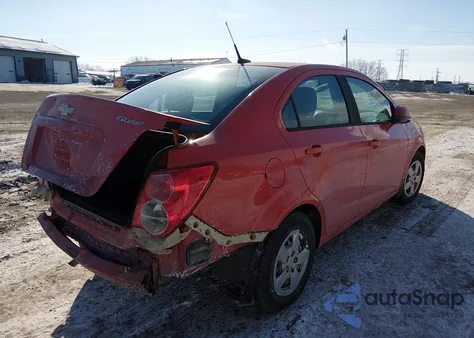 2013 Chevrolet Sonic Ls Auto from USA, damaged, VIN 1G1JA5SH9D4170091